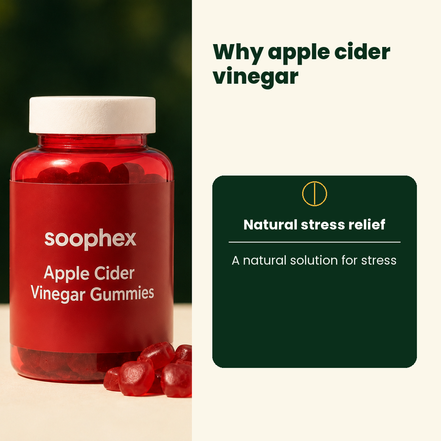 Apple Cider Vinegar Gummies for Stress & Sleep