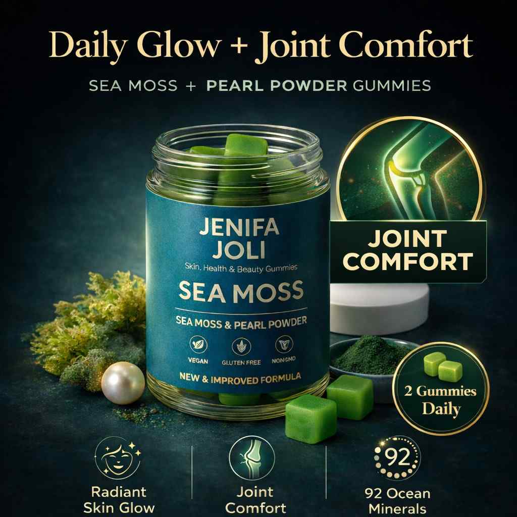 Sea Moss & Pearl Powder Gummies.
