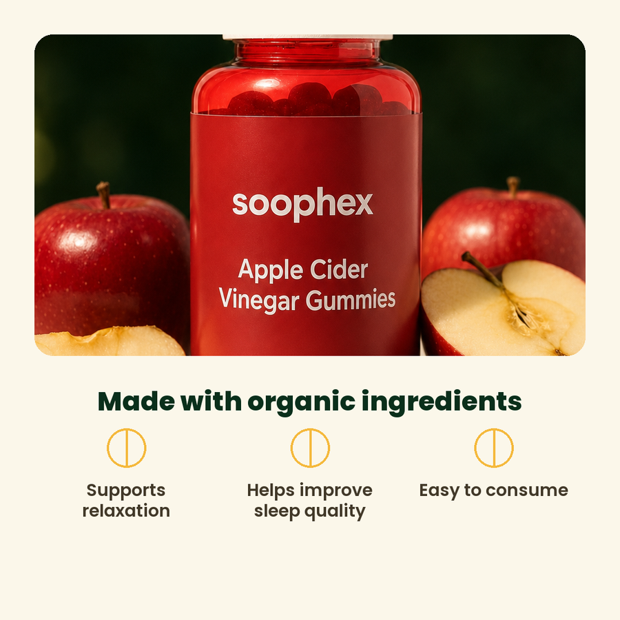 Apple Cider Vinegar Gummies for Stress & Sleep