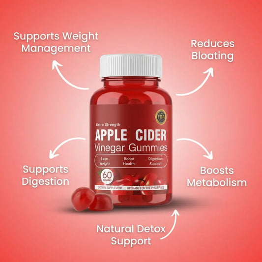 Apple Cider Vinegar Gummies – Weight Support + Detox