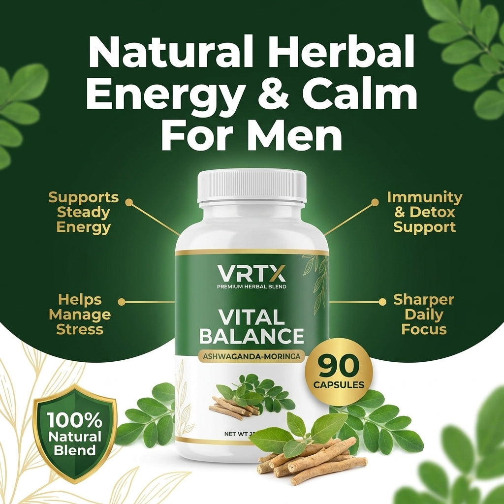 VRTX Vital Balance Ashwagandha-Moringa