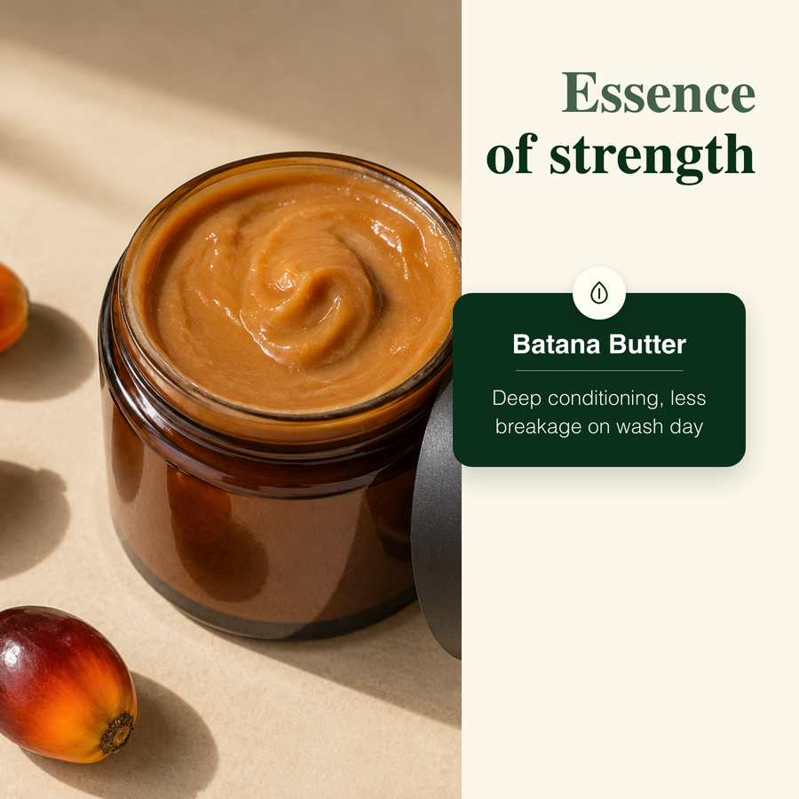 Batana butter: deep conditioning, less breakage